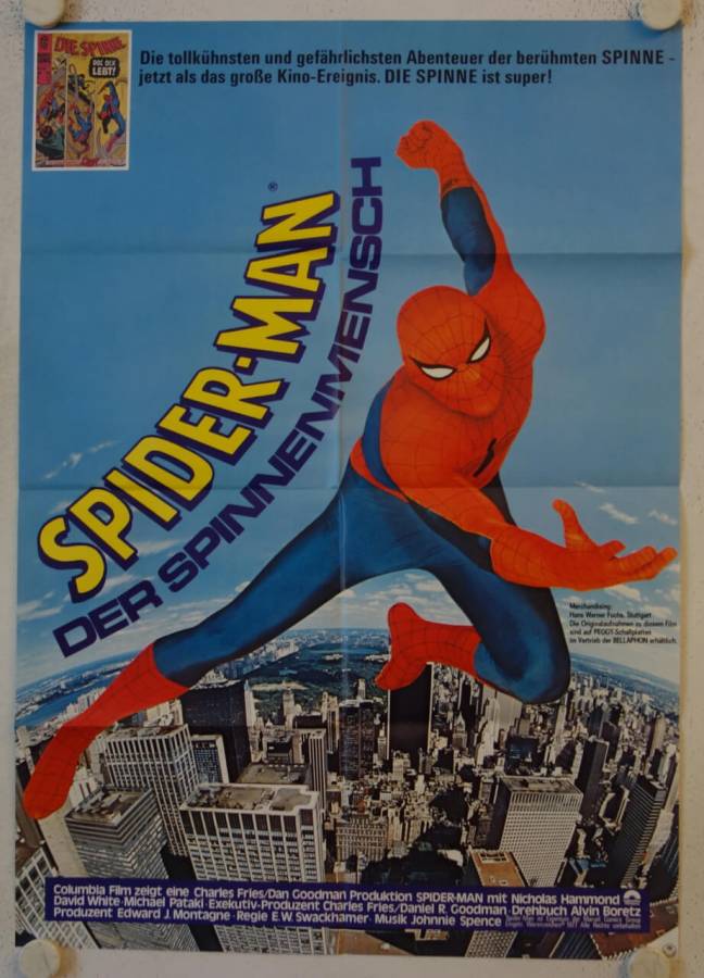 Spider-Man original release german movie poster